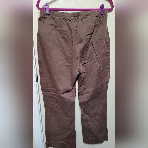 Womens Brown Denim Pants - Picture 2 of 4
